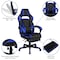 Flash Furniture Black/Blue Reclining Gaming Chair with Footrest CH-00288-BL-GG - alternate 6